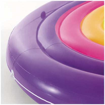 Intex Rainbow Fiesta Island Pool Float 2.01M x 24cm