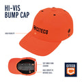 Citeco Bump Cap Orange Impact Resistant Adjustable Head Protection