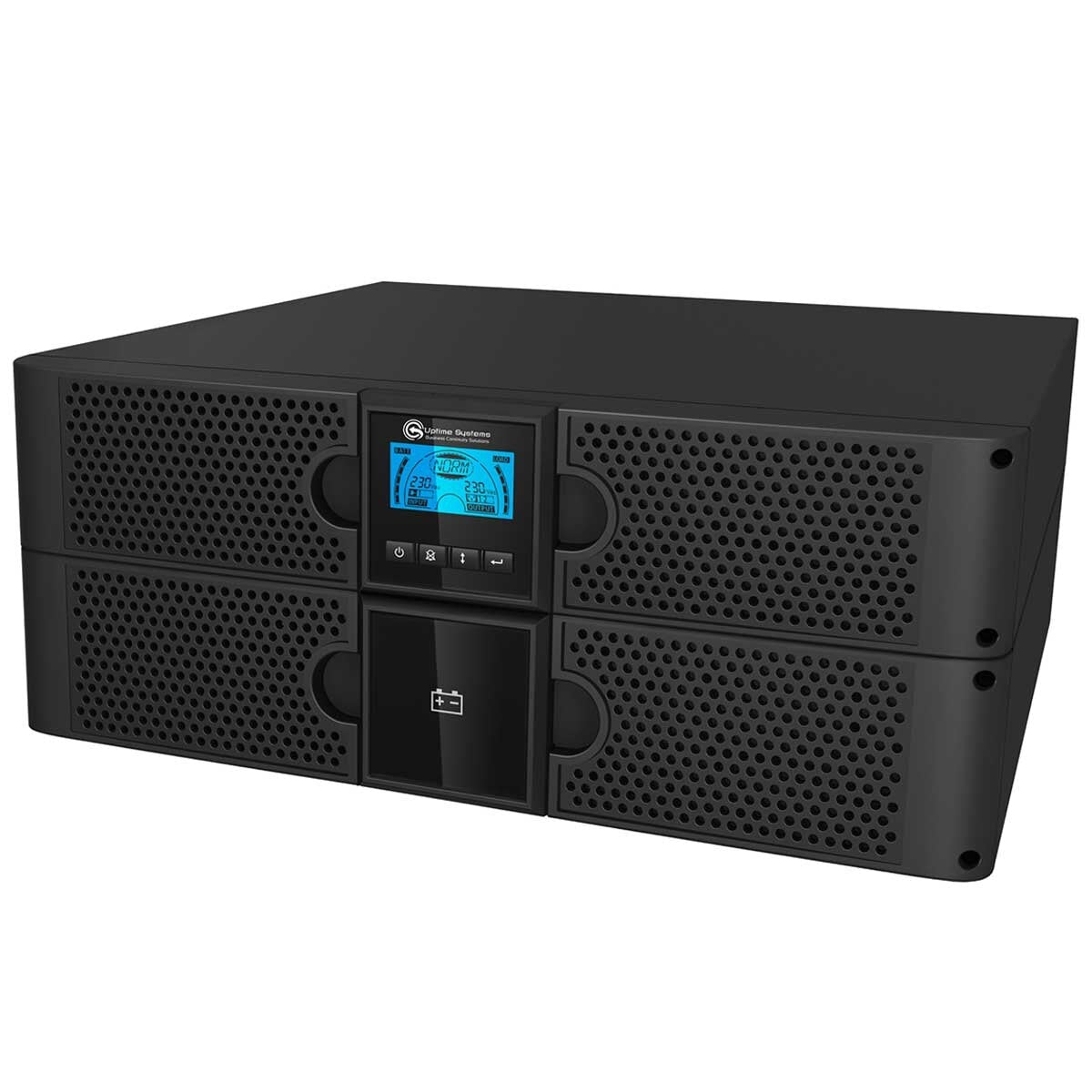 Uptime RTX Series Line Interactive 2000VA Rack Tower UPS With LCD 2RU RTX2000LCD - SuperSaverAU - view 1