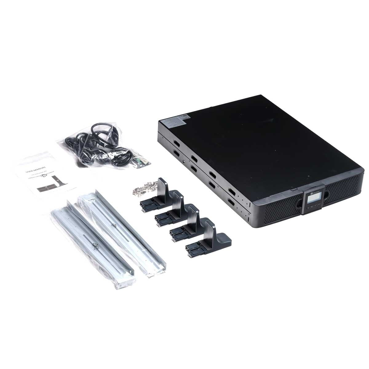 Uptime RTX Series Line Interactive 2000VA Rack Tower UPS With LCD 2RU RTX2000LCD