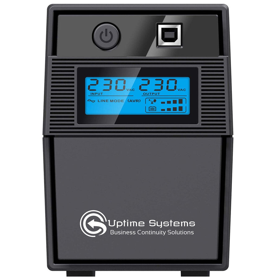 Uptime ELITE Series 850VA Line Interactive Tower UPS with LCD ES850-AVR - SuperSaverAU - view 1