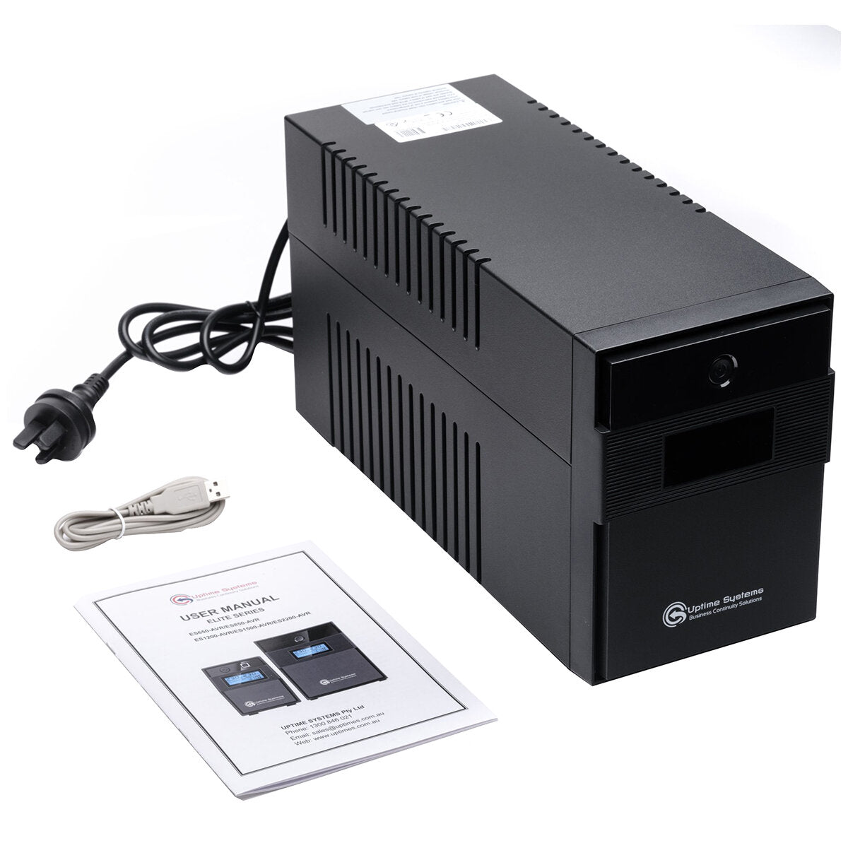 Uptime ELITE Series 1200VA Line Interactive Tower UPS With LCD ES1200-AVR - SuperSaverAU - view 4