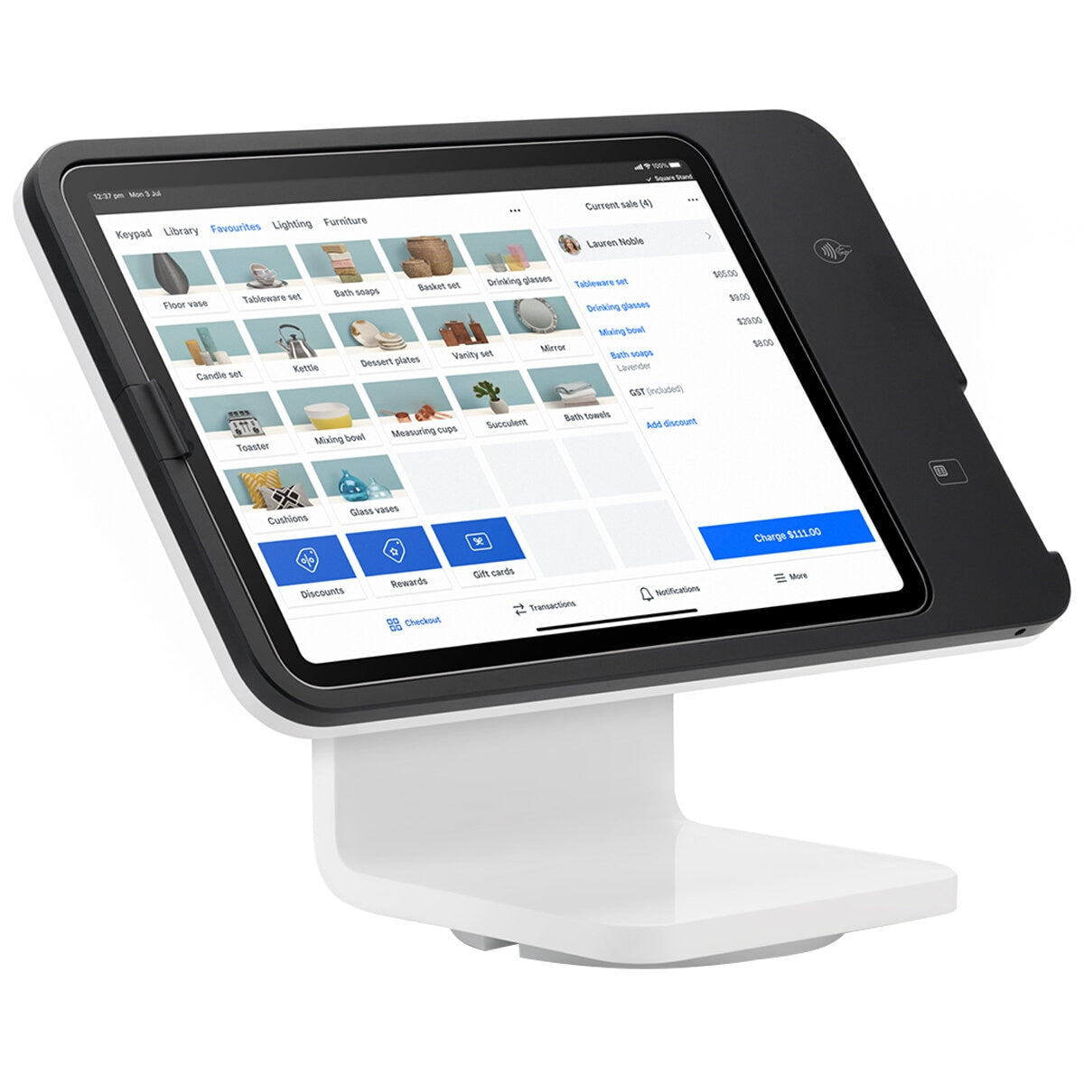 Square Stand 2nd Generation USB-C + $1,000 Processing Included - SuperSaverAU - view 3