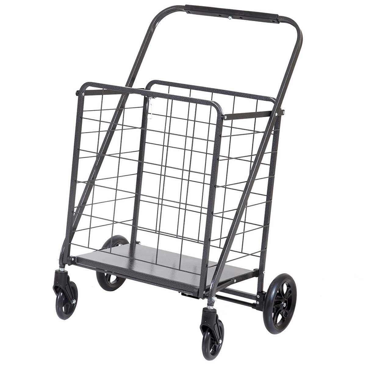 Folding Shopping Cart With Brake