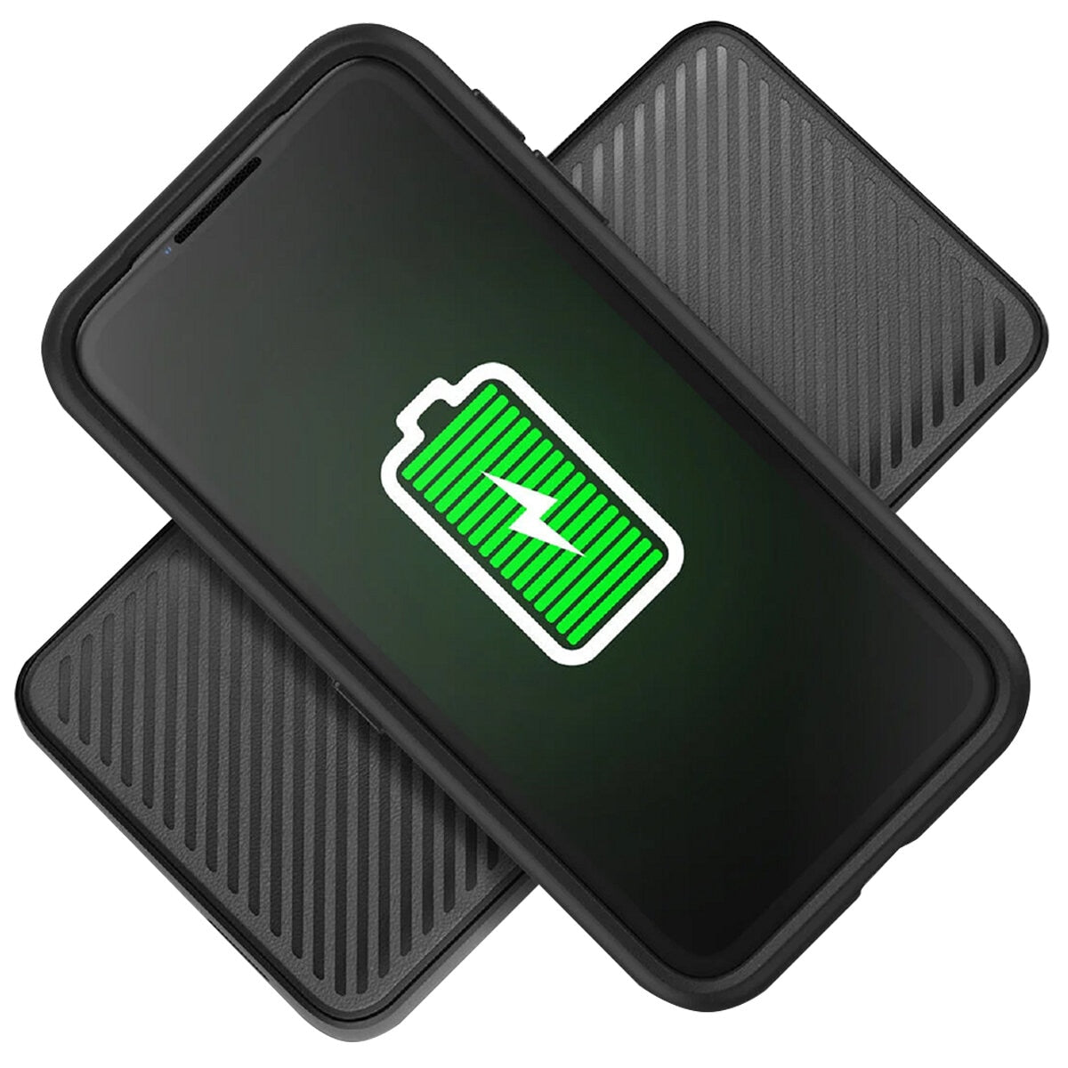 OtterBox 10K mAh Fast Charge Wireless Dual Port Power Bank Black - SuperSaverAU - view 1