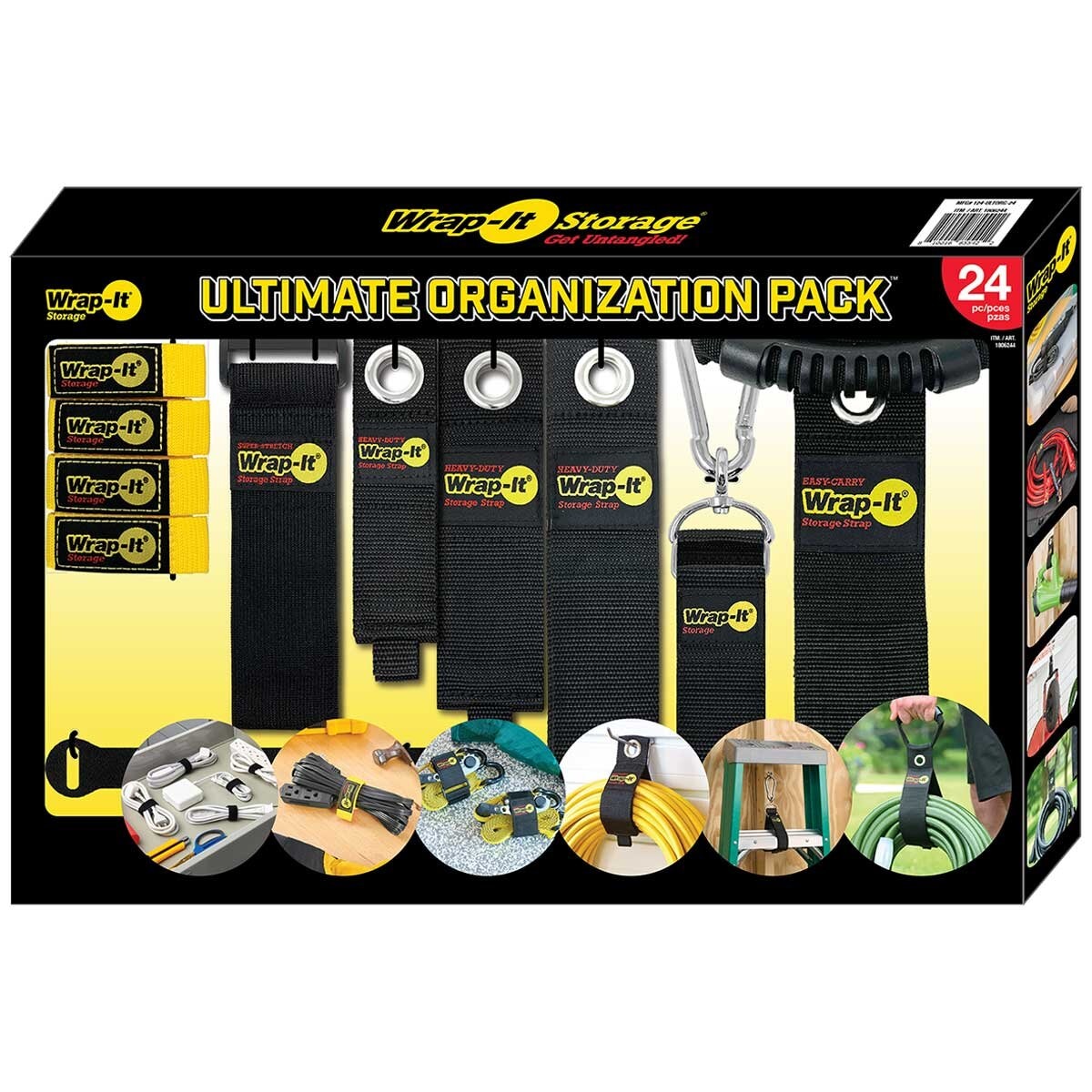 Wrap-It Storage Ultimate Organisation Pack 24 Pieces