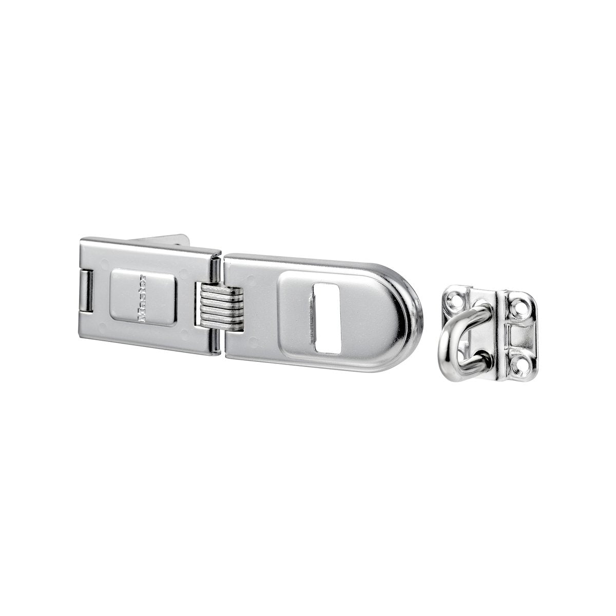 Master Lock 200mm Double Hinged Hasp - Hardened Steel - Weather Resistant - SuperSaverAU - view 3
