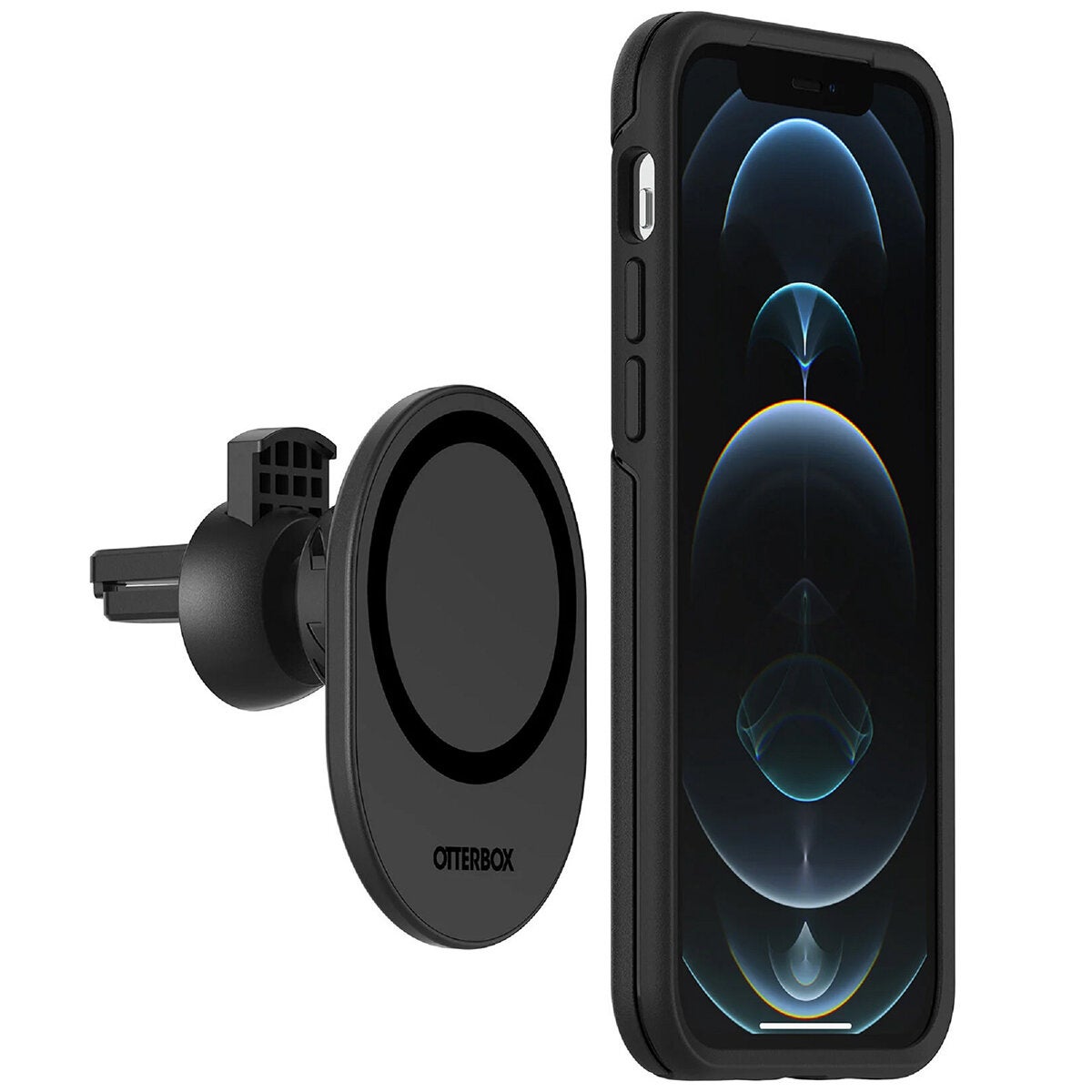 OtterBox Magnetic Phone Holder For MagSafe Adjustable Car Vent Mount Black — image 2