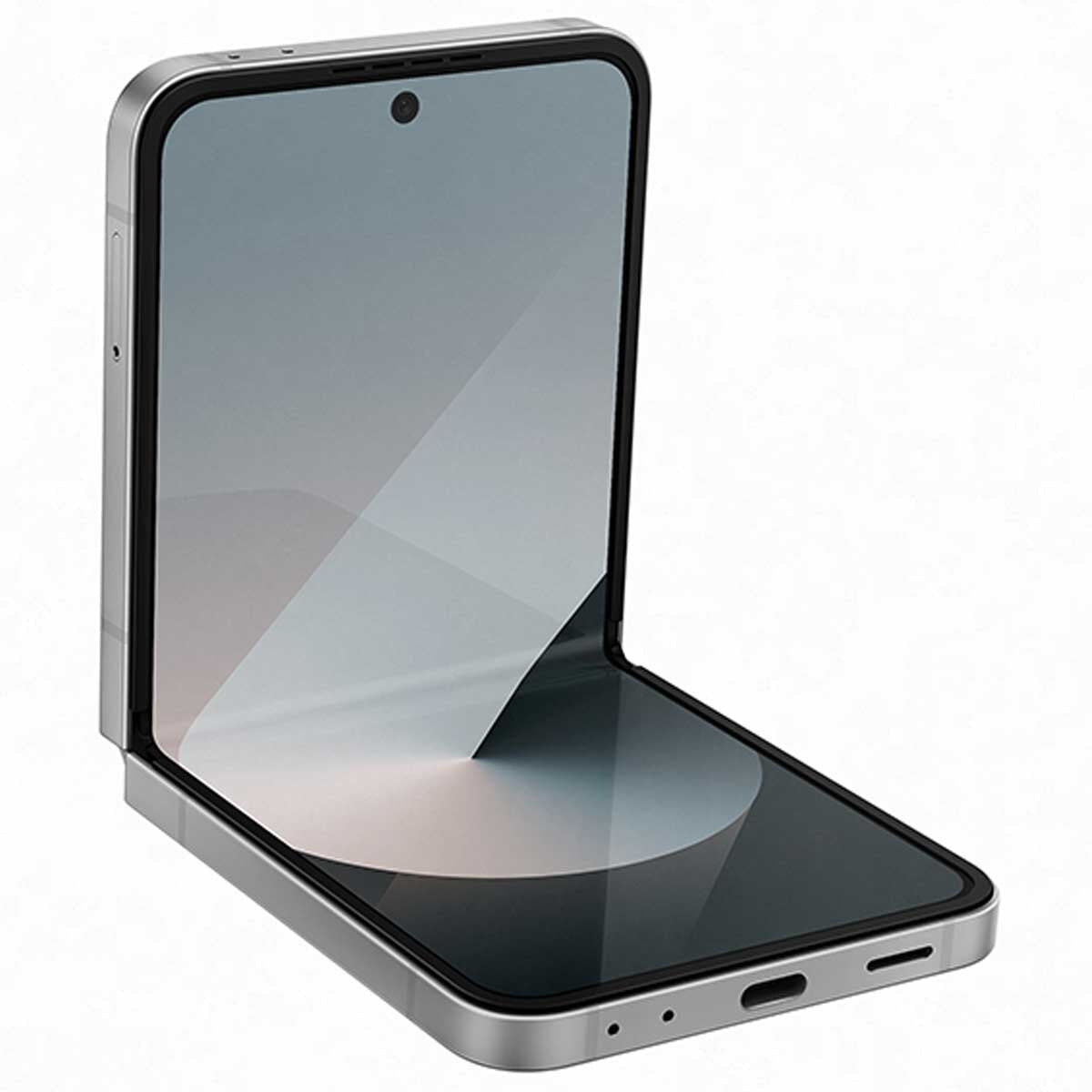 Samsung Galaxy Z Flip6 256GB Silver SM-F741BZSAATS FlexCam, FlexWindow, Battery, FlexMode, Live Translation, Durable Design