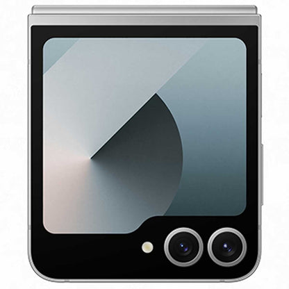 Samsung Galaxy Z Flip6 256GB Silver SM-F741BZSAATS FlexCam, FlexWindow, Battery, FlexMode, Live Translation, Durable Design