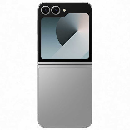 Samsung Galaxy Z Flip6 256GB Silver SM-F741BZSAATS FlexCam, FlexWindow, Battery, FlexMode, Live Translation, Durable Design