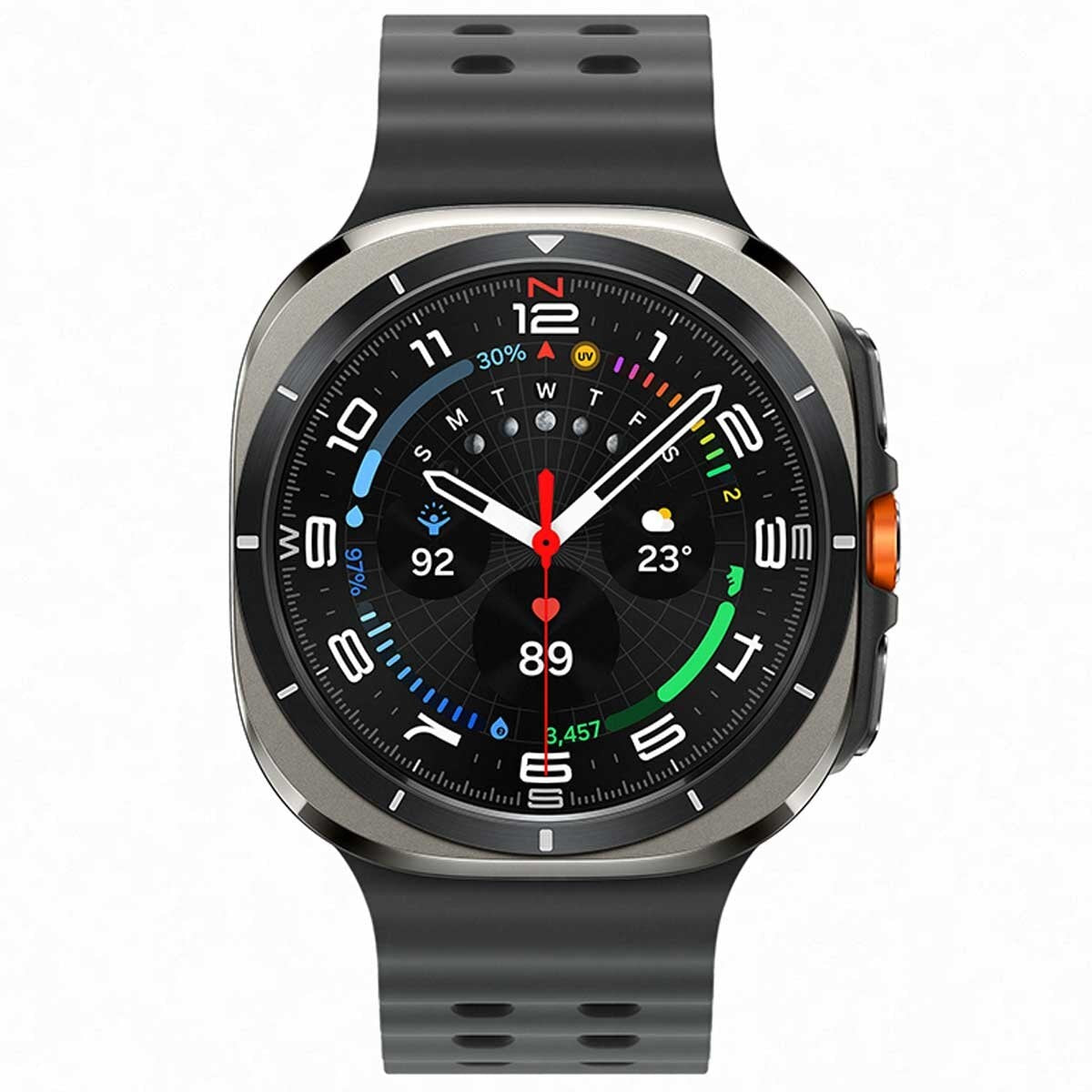 Samsung Galaxy Watch Ultra LTE 47mm Titanium Silver SM-L705FZTAXSA - SuperSaverAU - view 2