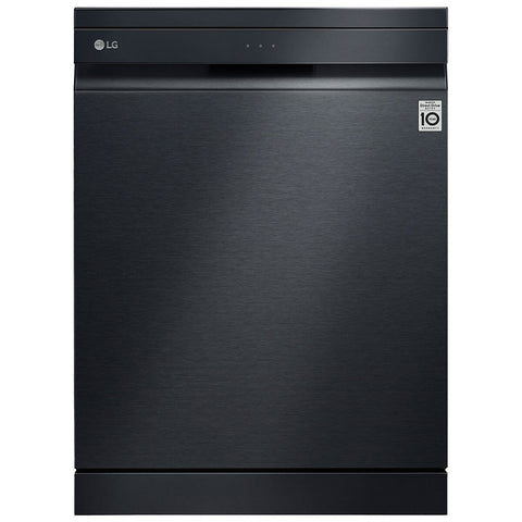 LG QuadWash Freestanding Dishwasher XD3A15MB Matte Black Auto Open Drying - SuperSaverAU - view 1
