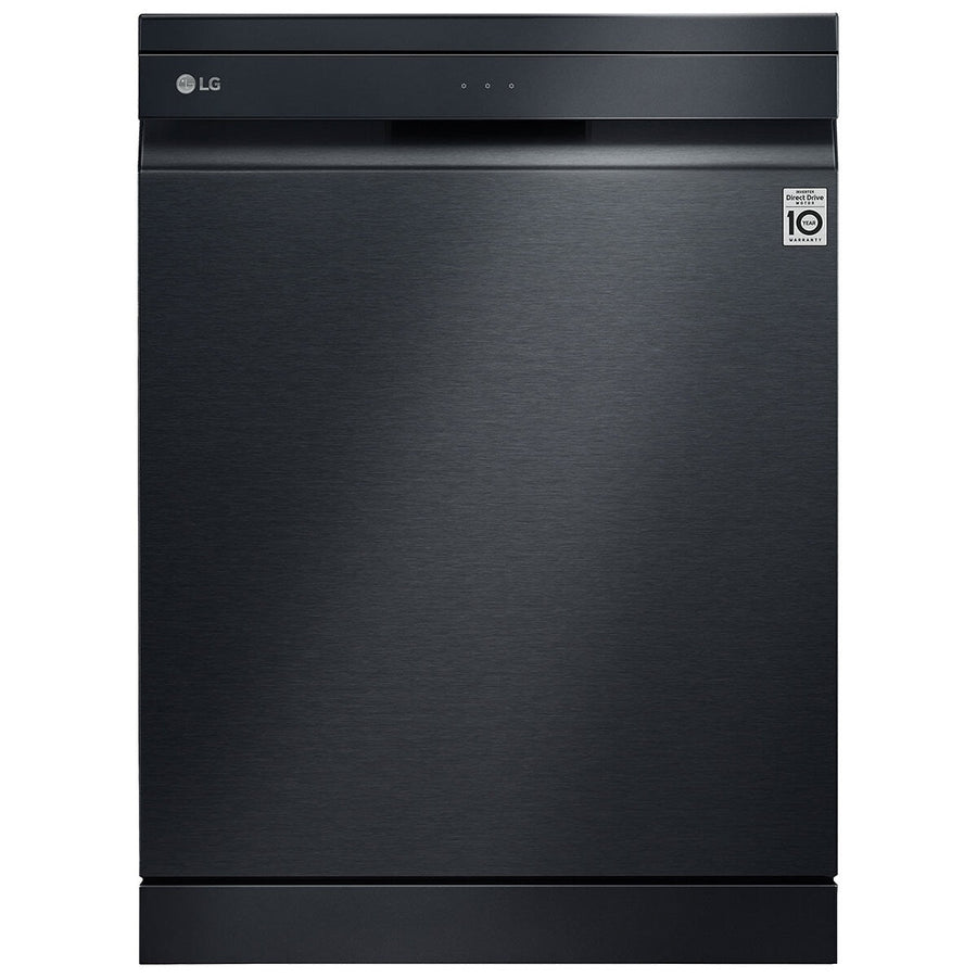 LG QuadWash Freestanding Dishwasher XD3A15MB Matte Black Auto Open Drying - SuperSaverAU - view 1