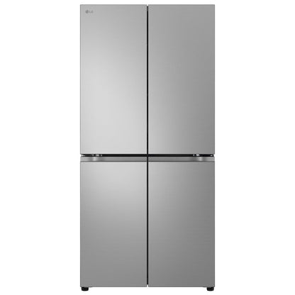 LG 530L Slim French Door Fridge Stainless Steel GF-B505PL