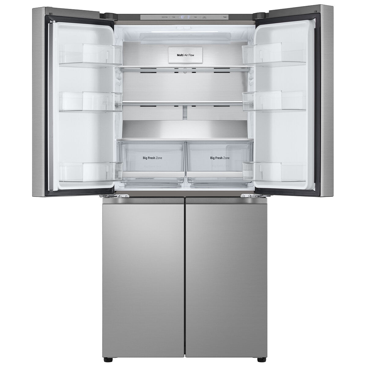 LG 530L Slim French Door Fridge Stainless Steel GF-B505PL - SuperSaverAU - view 6