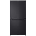 LG 530L Slim French Door Fridge Matte Black GF-B505MBL - SuperSaverAU - view 1