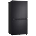 LG 530L Slim French Door Fridge Matte Black GF-B505MBL - SuperSaverAU - view 3