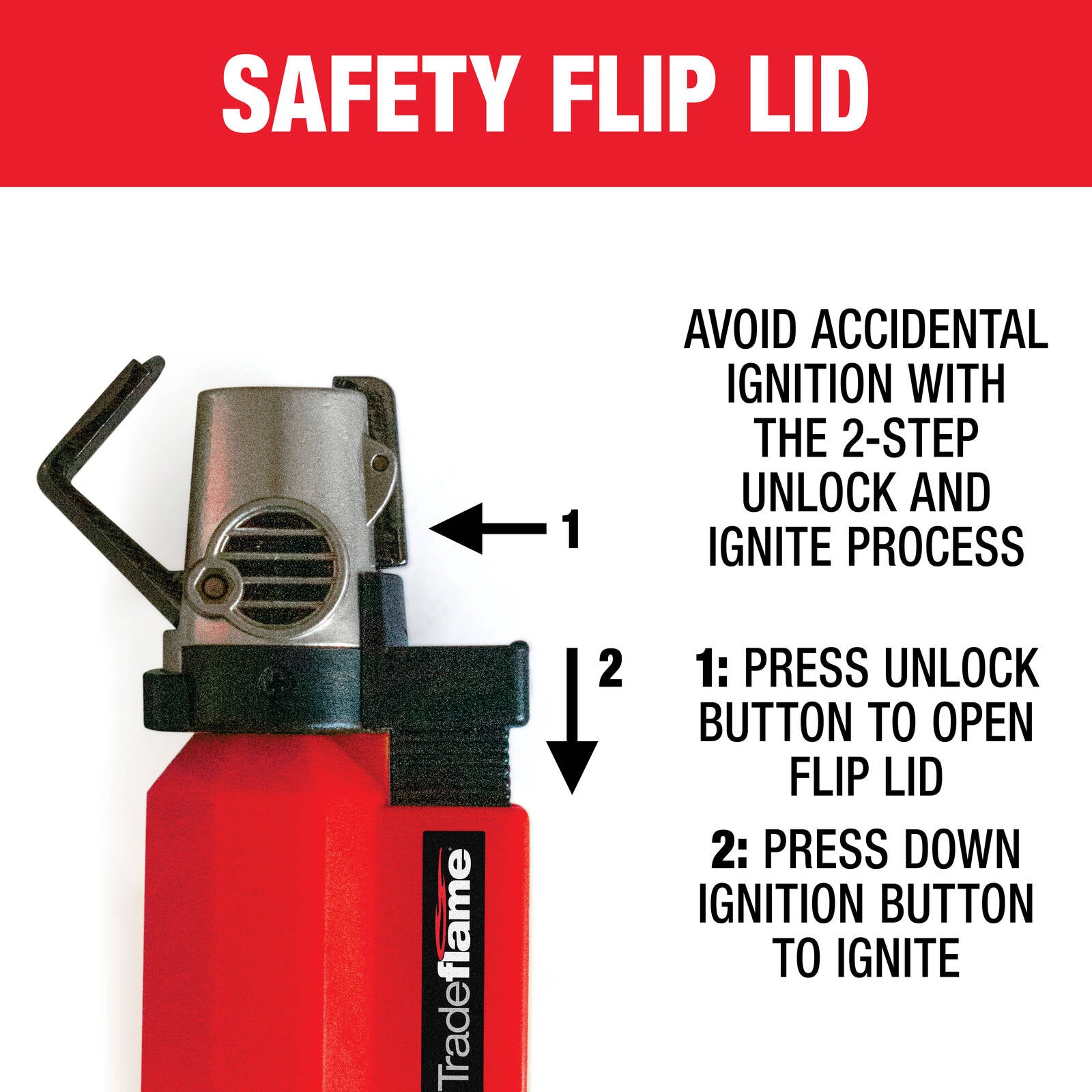 Tradeflame Micro Jet Refillable Butane Torch