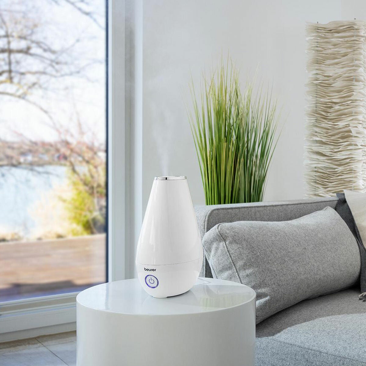 Beurer Air Humidifier and Aroma Diffuser 2L - Night Mode, Ultrasonic Atomisation, 20W - LB37