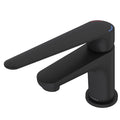 HomeCare by Caroma Black Matte Assistant Living Basin Mixer, 6L/min 5 Star WELS