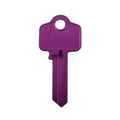 EHI WO2-WC2 Purple Blank Key 53mm Aluminium Titanium Alloy