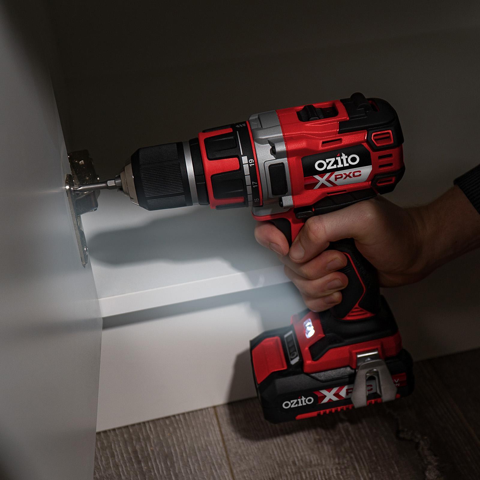 Ozito PXC 18V 13mm Brushless Drill Driver Skin Only PXBDS-180