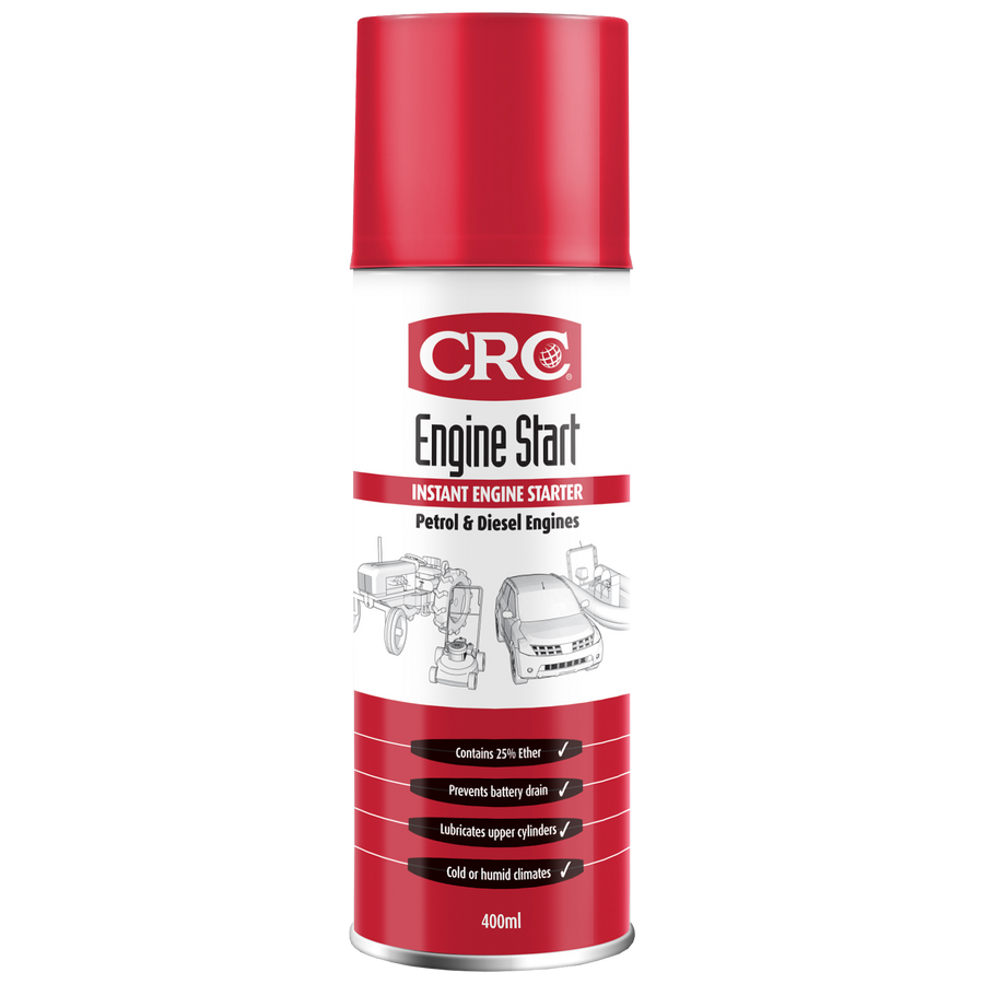 CRC Engine Start 300g Aerosol, Starting Aid for Petrol & Diesel Engines