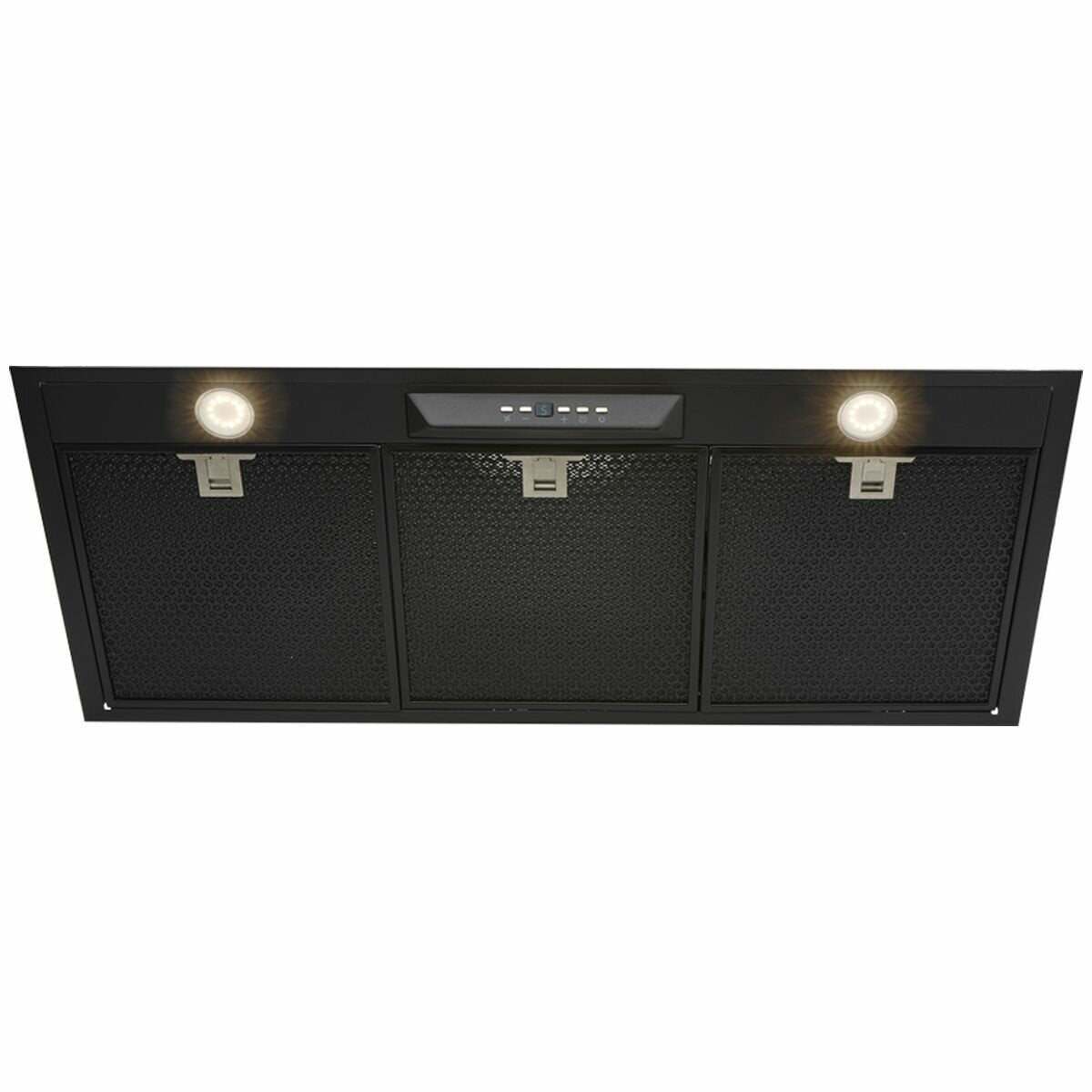 Schweigen 90cm Matte Black Undermount Rangehood - IsoDrive SE Motor, 3200m³/h - UM1390-9BSEPAK
