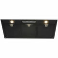 Schweigen 90cm Matte Black Undermount Rangehood - IsoDrive SP Motor, 1600m³/h - UM1390-9BSPPAK