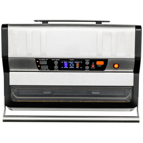 Proline Stainless Steel Vacuum Sealer - 40cm Seal Bar - Progressive Dual Seal - Lit Viewing Window - VS-I40-1