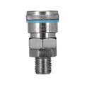 Powerfit Nitto Style Coupler - ¼" BSP Male - Steel - Durable - SuperSaverAU - view 1