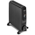 DeLonghi Dragon 5 Pro 2400W Oil Column Heater - Grey - WiFi App Connectivity - TRD51024WIFI