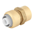 SmarteX-PEX 16 x 15mm Female Connector, Lead Free Brass Push-Fit