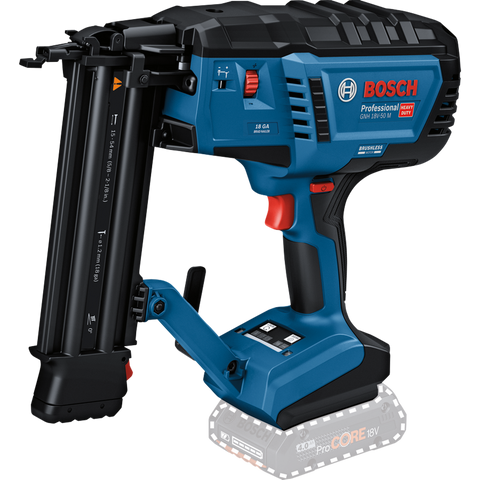 Bosch 18V Professional Wood Nailer Skin Only - Cordless - Low Recoil - 96mm x 276mm x 337mm - SuperSaverAU - view 1