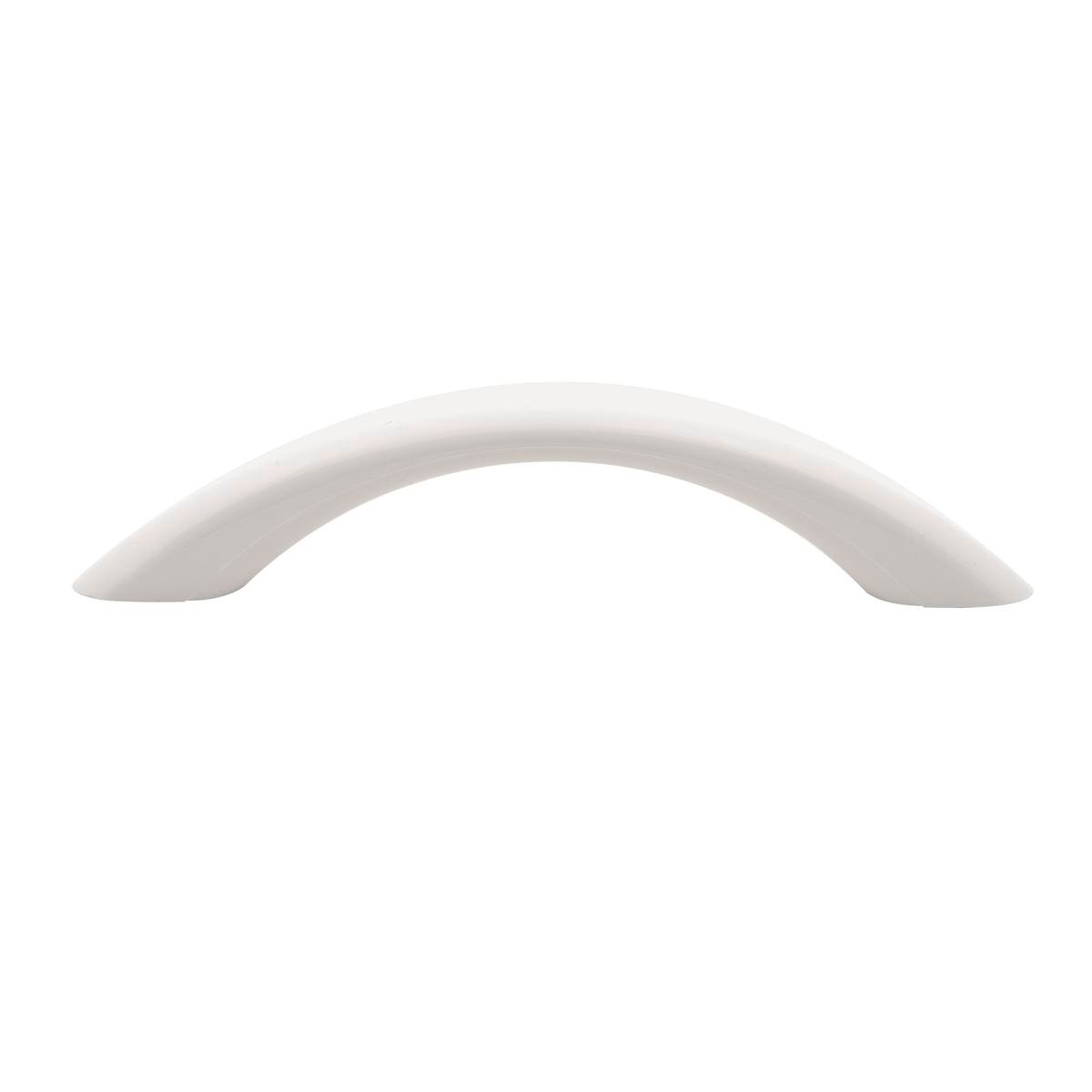 Prestige White Plastic Bow Handle - 96mm - Contemporary - Durable - SuperSaverAU - view 1