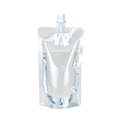 250ml Drink Bags with Nozzle, 50 Pack - Clear - view 2