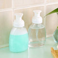 250ml Foaming Soap Dispenser, 6 Pack - Push Pump, White and Clear - view 4