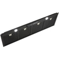 Schweigen 120cm Matte Black Undermount Rangehood - IsoDrive SP Motor, 1600m³/h - UM1390-12BSPPAK