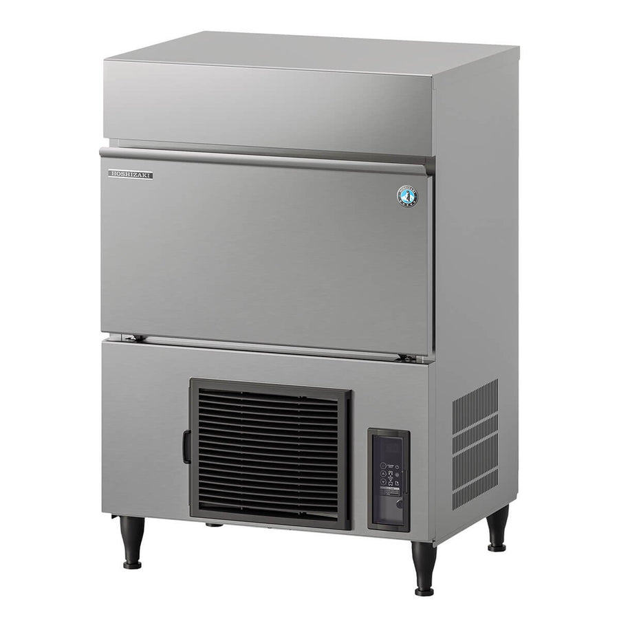 Hoshizaki cube ice maker - up to 42kg of ice per day - stainless steel - 10A plug and lead - IM-65PE-LM