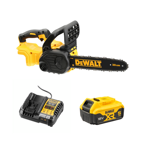 Dewalt 18V XR Brushless Chainsaw Kit 5Ah 300mm - Compact - Efficient Cutting - SuperSaverAU - view 1