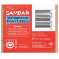 Samba Waterproof Matches 10 Pack - 50mm Long - Reliable Ignition Outdoors - SuperSaverAU - view 3