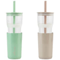 Reduce Aspen Glass Tumbler 591ml 2 Pack Matcha Sand - SuperSaverAU - view 3