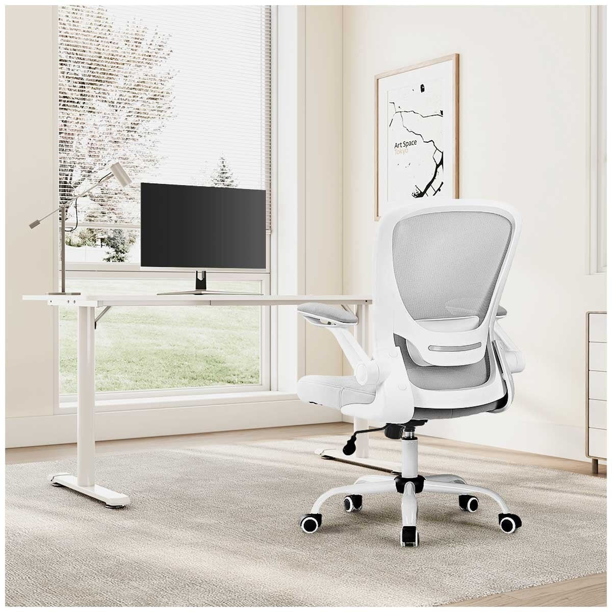 Eureka OC06 ONYX Ergonomic Office Chair Grey - SuperSaverAU - view 7