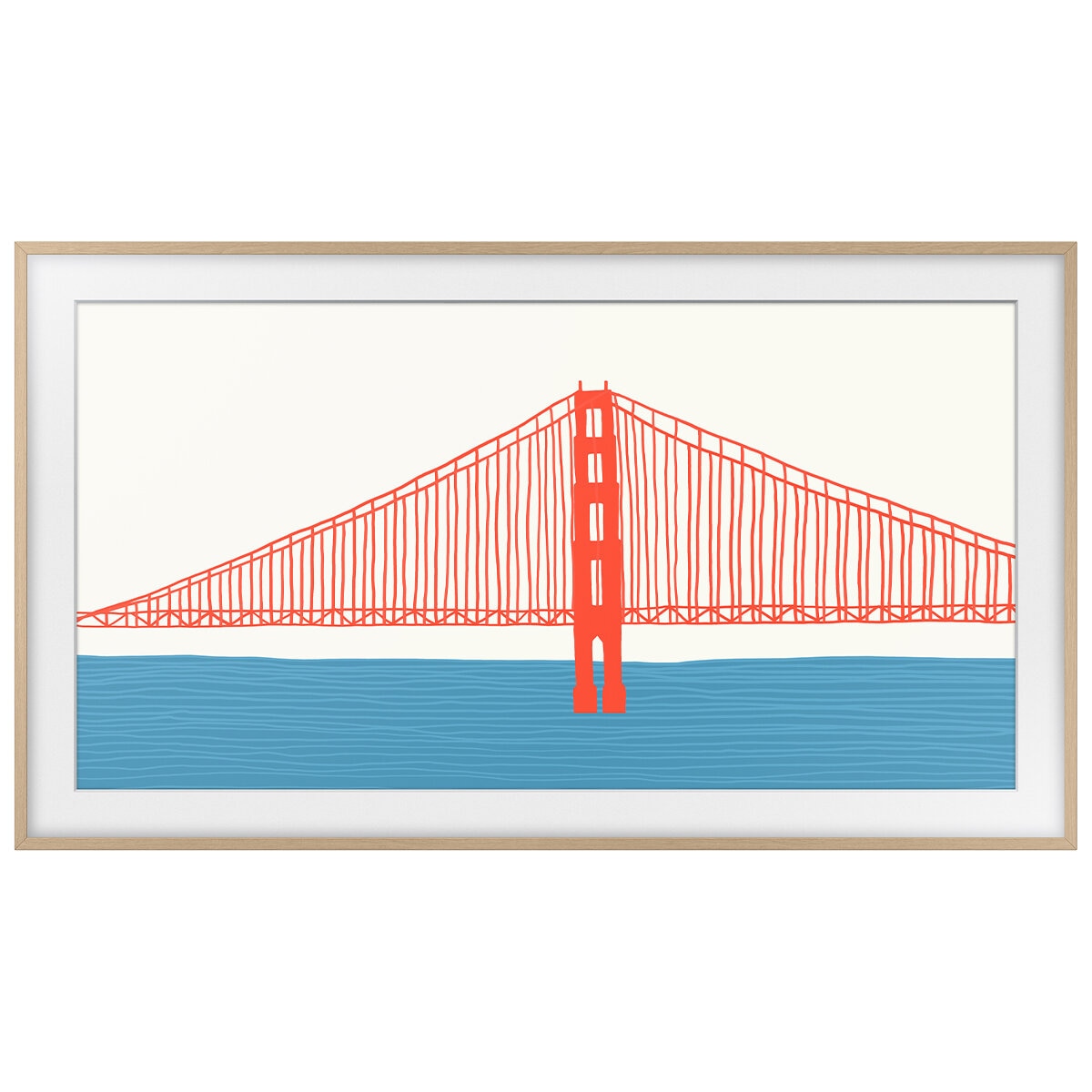 Samsung 85 Inch The Frame TV Customisable Bezel - Slim Magnetic Frames