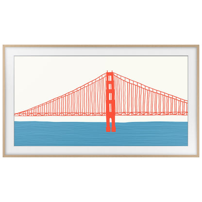 Samsung 85 Inch The Frame TV Customisable Bezel - Slim Magnetic Frames