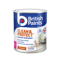 British Paints Extra Bright Low Sheen Interior Paint 1L - Wipeable Finish - SuperSaverAU - view 1