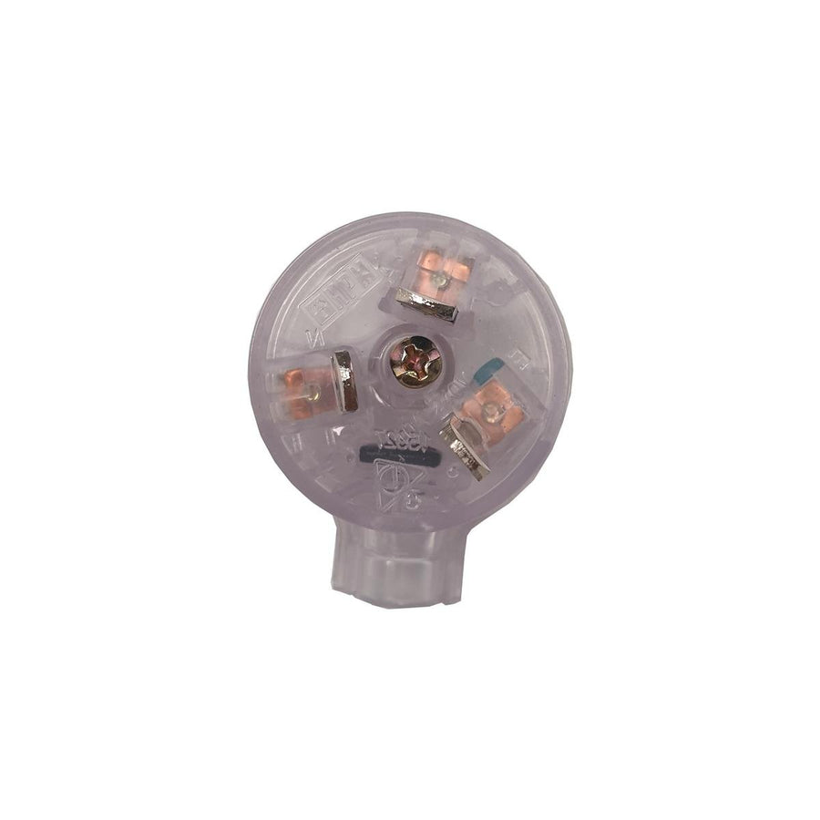 HPM Side Entry Plug Top - 10A - Clear - Slimline Design - SuperSaverAU - view 1