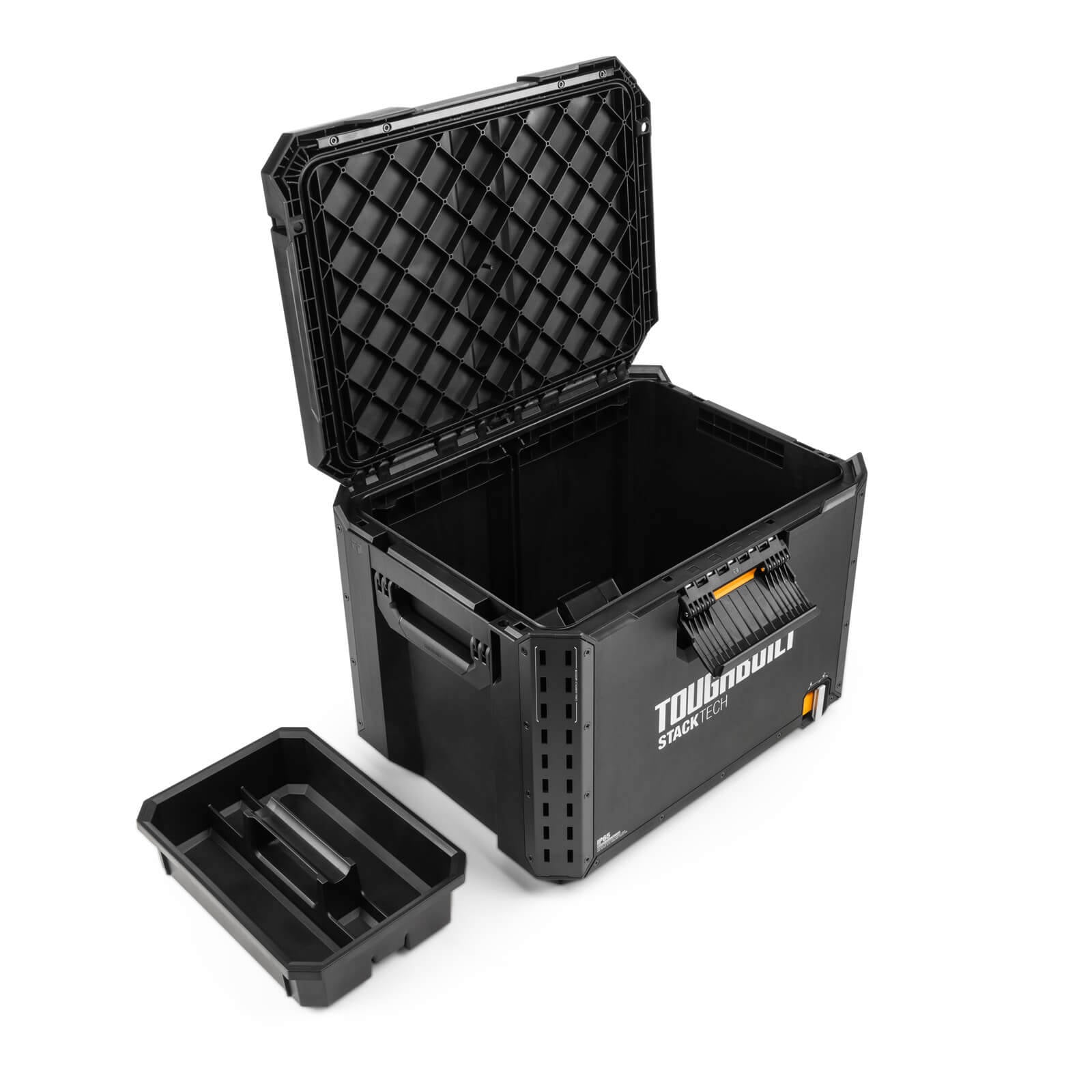 ToughBuilt StackTech XL Tool Box with Lock and Removable Tray
