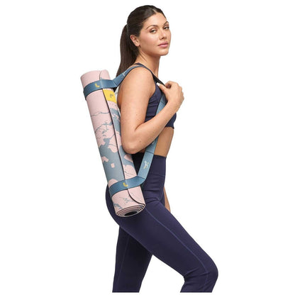 Lole Yoga Mat With 2 In 1 Strap Ballerina Pink
